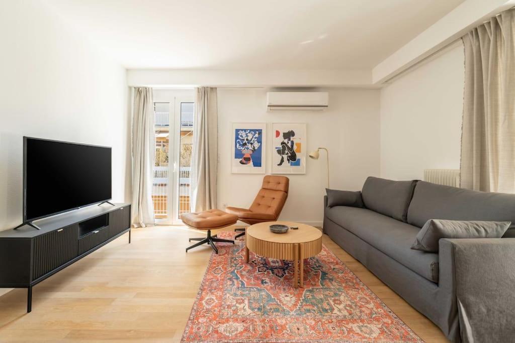 Bright & Airy 2Bd Apt Close To National Garden Atenas Exterior foto